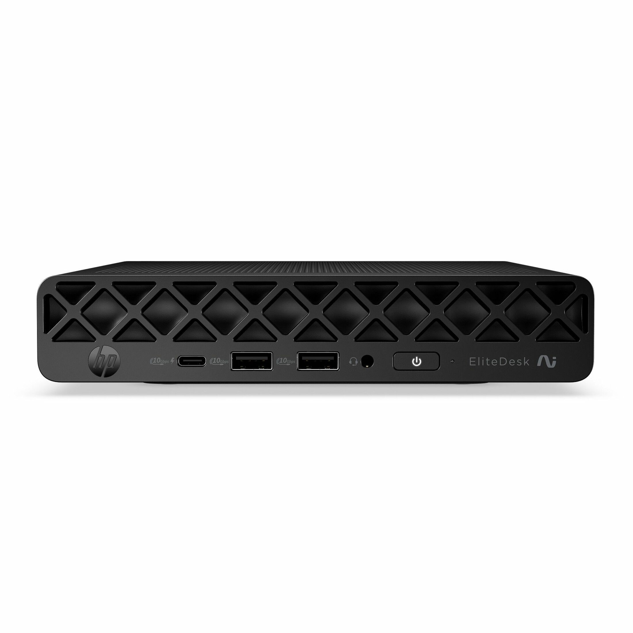 HP EliteDesk 8 G2i Desktop Computer - Intel Core Ultra 5 Series 3 336H - 32 GB - 512 GB PCI Express NVMe 5.0 SSD - Mini PC - Jack Black - Intel Chip - Windows 11 Pro - Intel DDR5 SDRAM - English Keyboard - Wi-Fi 7 (IEEE 802.11be) - 90 W