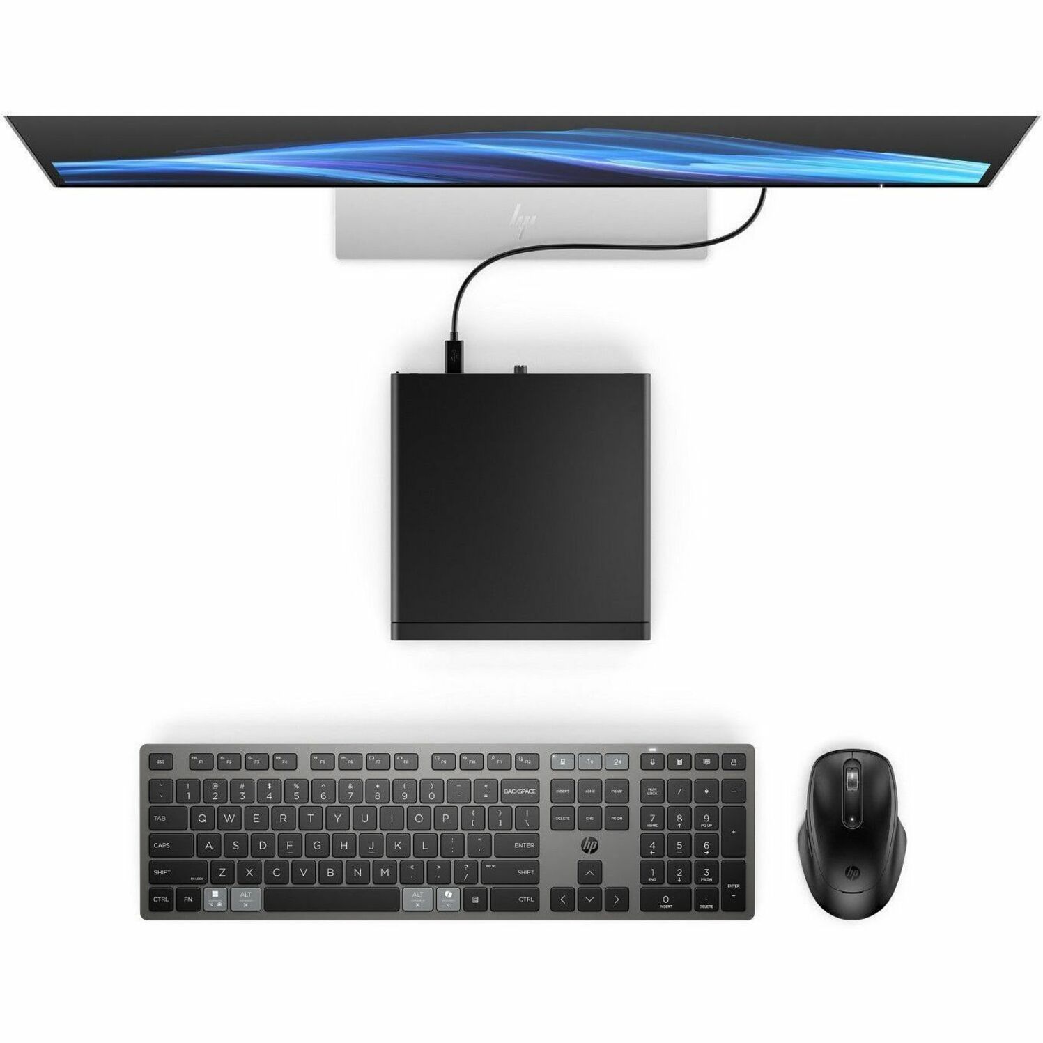 HP EliteDesk 8 G2i Desktop Computer - Intel Core Ultra 5 Series 3 336H - 16 GB - PCI Express NVMe SSD - Mini PC - Jack Black - Intel Chip - Windows 11 Pro - Intel DDR5 SDRAM - English Keyboard - Wi-Fi 7 (IEEE 802.11be) - 90 W — alternate image11