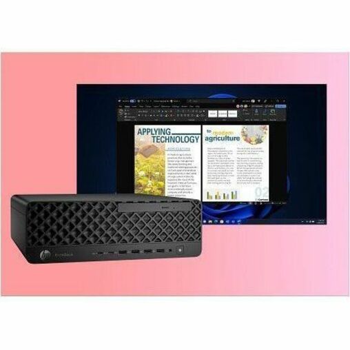 HP EliteDesk 8 G1i Desktop Computer - Intel Core Ultra 7 Series 2 265 - 32 GB - 512 GB PCI Express NVMe SSD - Small Form Factor - Intel Q870 Chip — alternate image10