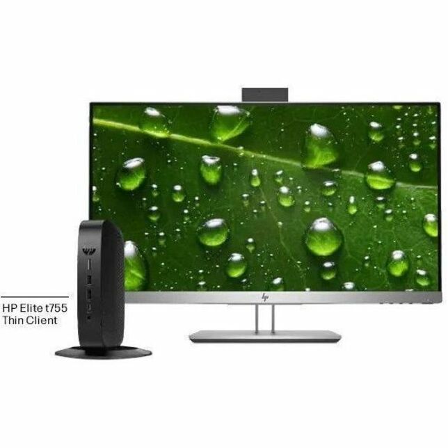 HP Elite t755 Thin Client - AMD Ryzen V2546 Hexa-core (6 Core) 3 GHz - TAA Compliant - AMD Chip - 8 GB RAM DDR4 SDRAM - 32 GB Flash - AMD - Gigabit Ethernet - DisplayPort - Network (RJ-45) - 7 Total USB Port(s) - 2 USB 2.0 Port(s) - USB Type-C - 90 W — alternate image12