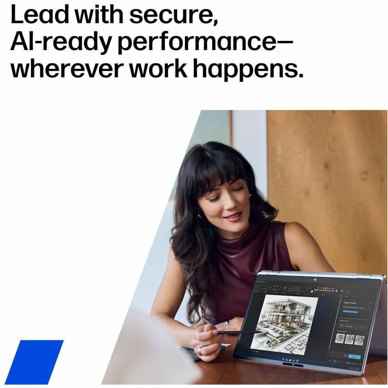 HP EliteBook X Flip G2i 14" Touchscreen Convertible 2 in 1 Notebook - 5G - Intel Core Ultra 7 Series 3 366H - 32 GB - 512 GB SSD - Intel Chip - LTE, UMTS, DC-HSPA+, HSPA+ - Intel - IEEE 802.11be Wireless LAN Standard - Wi-Fi 7 — alternate image3