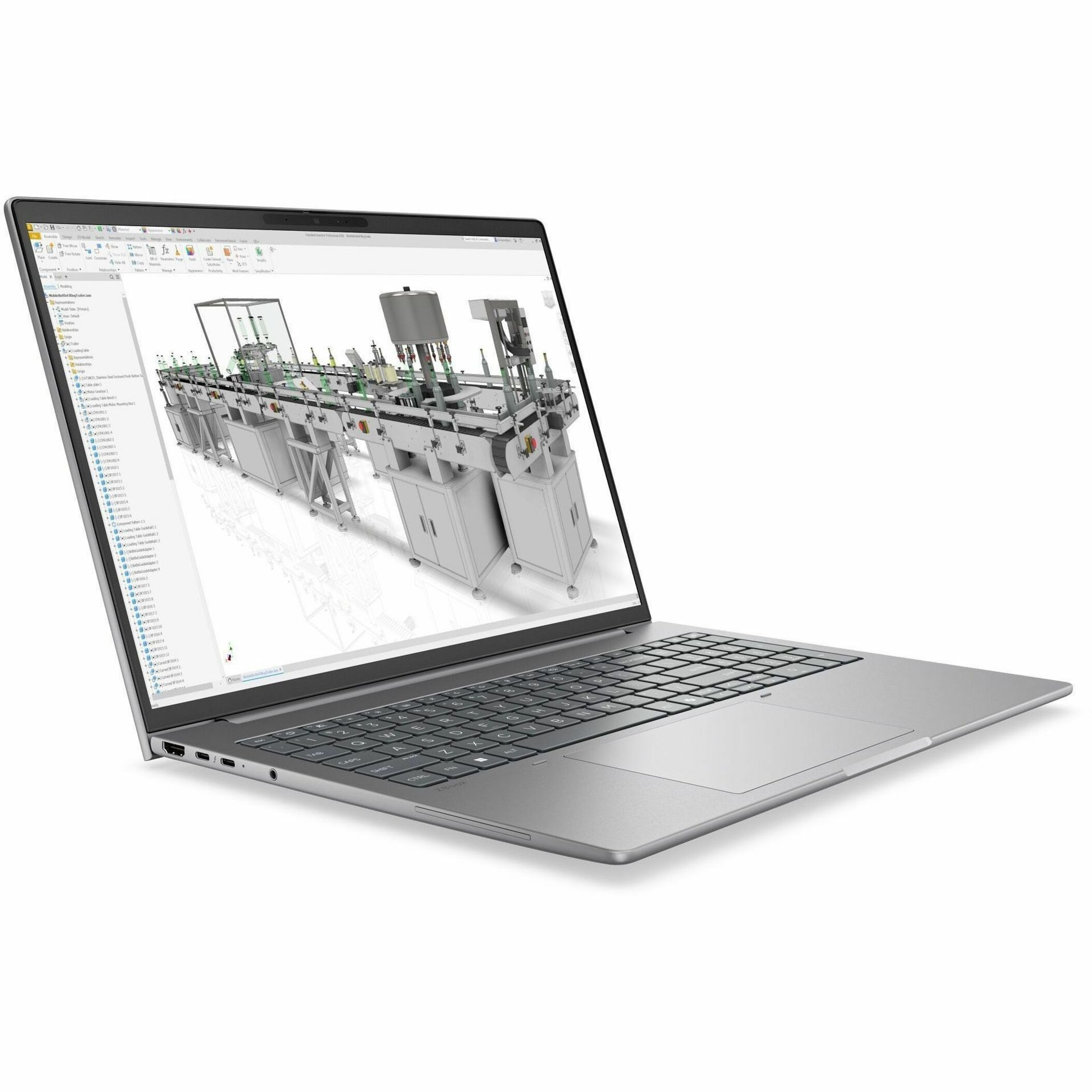 HP ZBook 8 G2i 14" Copilot+ PC Mobile Workstation - WUXGA - Intel Core Ultra 5 Series 3 336H - 16 GB - 512 GB SSD - English Keyboard - Meteor Silver Aluminum - Intel Chip - 1920 x 1200 - Windows 11 Pro - Intel - In-plane Switching (IPS) Technology - Front Camera/Webcam - IEEE 802.11be Wireless LAN Standard - Wi-Fi 7 — alternate image12