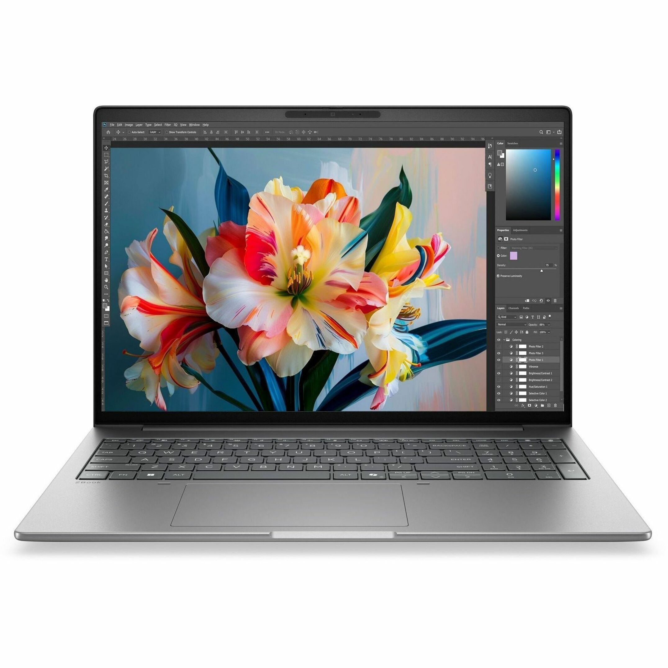HP ZBook 8 G2i 14" Copilot+ PC Mobile Workstation - 2.5K - 120 Hz - Intel Core Ultra 7 Series 3 366H - 64 GB - 2 TB SSD - English Keyboard - Meteor Silver Aluminum - Intel Chip - 2560 x 1600 - Windows 11 Pro - NVIDIA with 6 GB, Intel - In-plane Switching (IPS) Technology - Front Camera/Webcam - 9.50 Hours Battery Run Time - IEEE 802.11be Wireless LAN Standard - Wi-Fi 7 — alternate image11