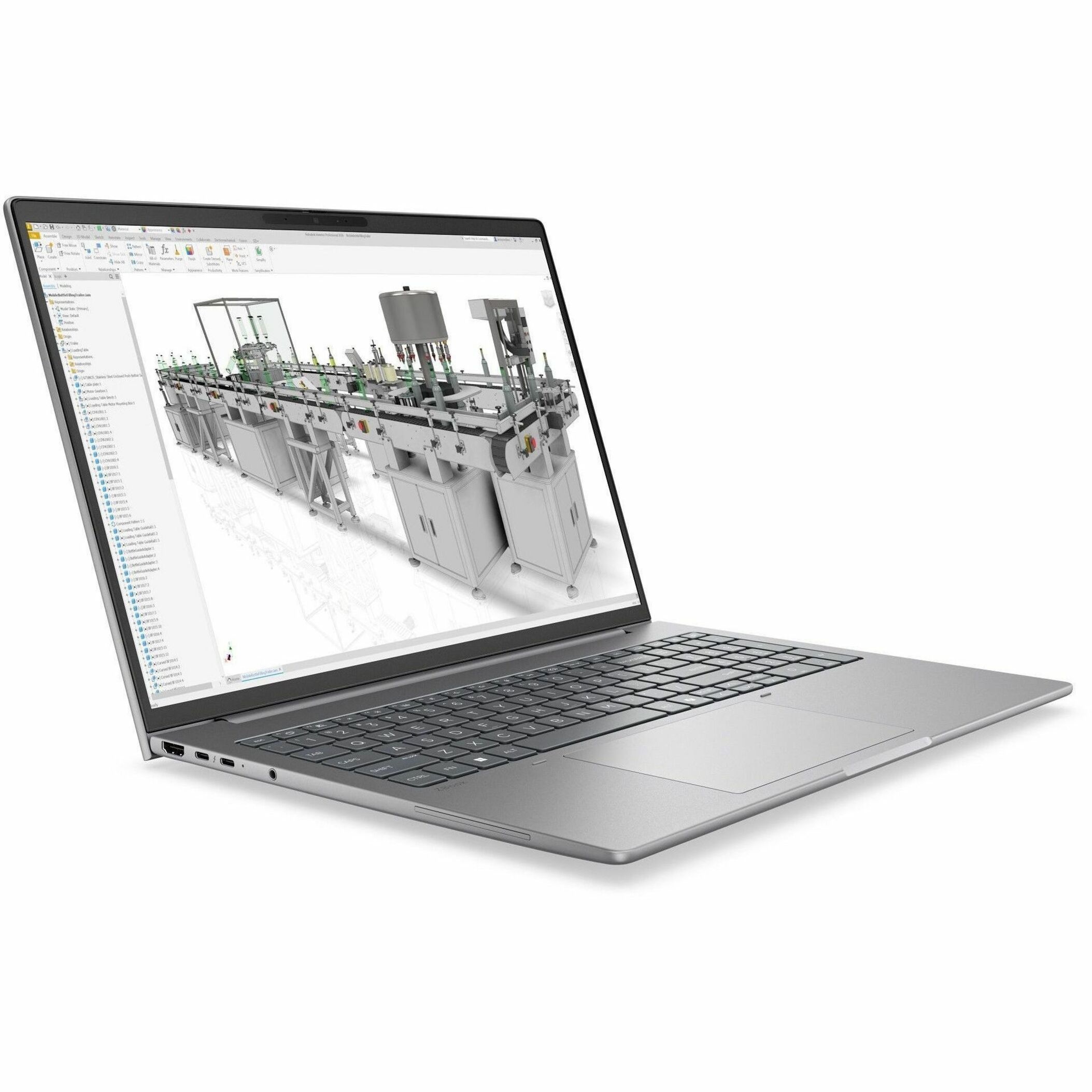HP ZBook 8 G2i 14" Copilot+ PC Mobile Workstation - WQXGA - 120 Hz - Intel Core Ultra 7 Series 3 366H - 64 GB - 1 TB SSD - English Keyboard - Meteor Silver Aluminum - Intel Chip - 2560 x 1600 - Windows 11 Pro - NVIDIA with 6 GB, Intel - In-plane Switching (IPS) Technology, DreamColor - Front Camera/Webcam - 9.50 Hours Battery Run Time - IEEE 802.11be Wireless LAN Standard - Wi-Fi 7 — alternate image12