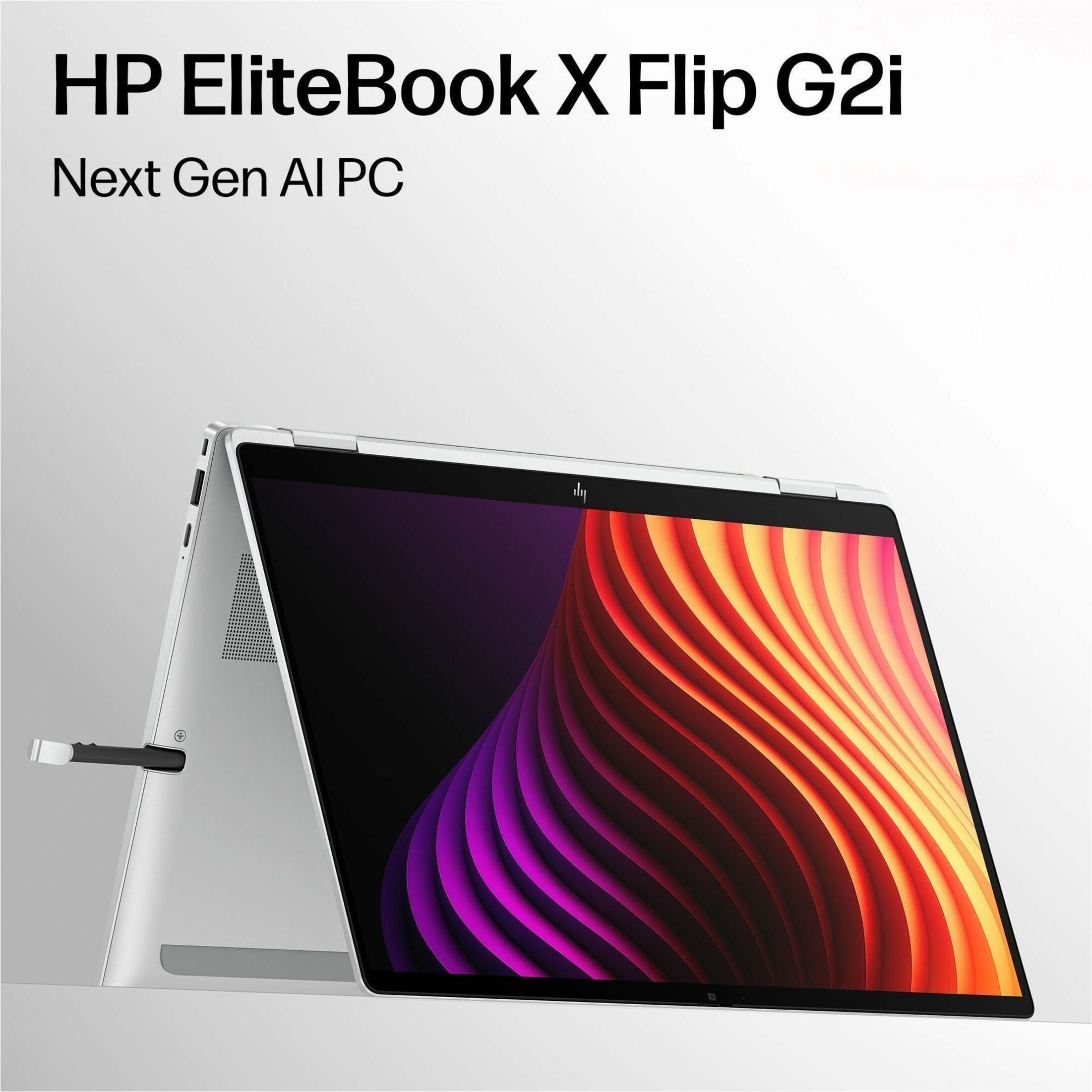 HP EliteBook X Flip G2i 14" Touchscreen Convertible 2 in 1 Notebook - 5G - Intel Core Ultra 7 Series 3 366H - 24 GB - 512 GB SSD - Intel Chip - LTE, HSPA+, DC-HSPA+, UMTS - Intel - IEEE 802.11be Wireless LAN Standard - Wi-Fi 7 — alternate image2