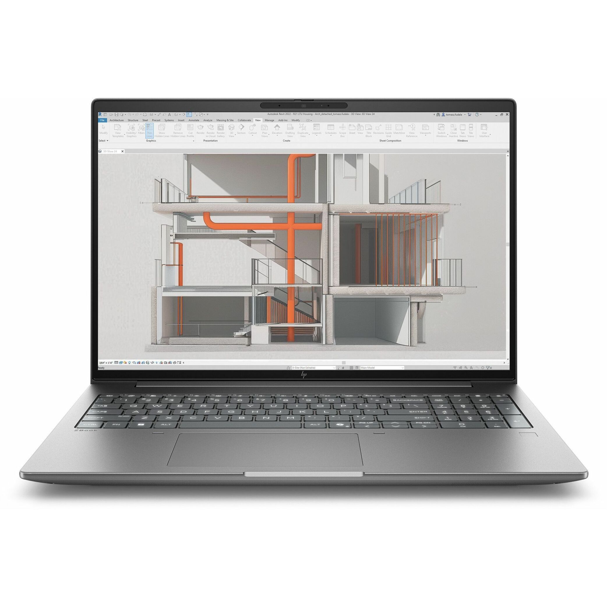 HP ZBook X G2i 16" Copilot+ PC Mobile Workstation - WQUXGA - Intel Core Ultra 7 Series 3 366H - 64 GB - 2 TB SSD - English Keyboard - Meteor Silver - Intel Chip - 3840 x 2400 - Windows 11 Pro - NVIDIA with 8 GB, Intel - In-plane Switching (IPS) Technology, DreamColor - Front Camera/Webcam - 10.50 Hours Battery Run Time - IEEE 802.11be Wireless LAN Standard - Wi-Fi 7