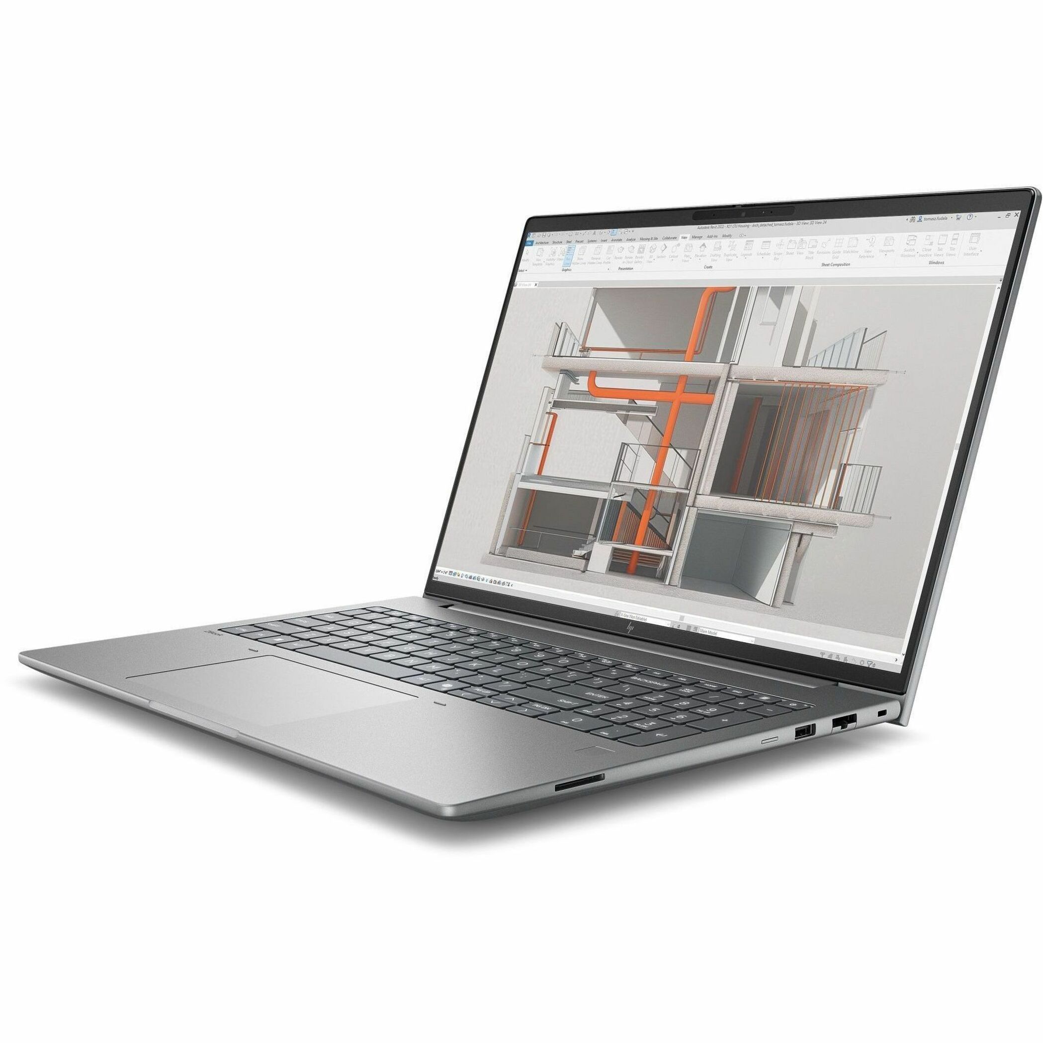 HP ZBook X G2i 16" Copilot+ PC Mobile Workstation - WQUXGA - Intel Core Ultra 9 Series 3 386H - 32 GB - 1 TB SSD - English Keyboard - Meteor Silver - Intel Chip - 3840 x 2400 - Windows 11 Pro - NVIDIA with 8 GB, Intel - In-plane Switching (IPS) Technology, DreamColor - Front Camera/Webcam - 10.50 Hours Battery Run Time - IEEE 802.11be Wireless LAN Standard - Wi-Fi 7 — alternate image10