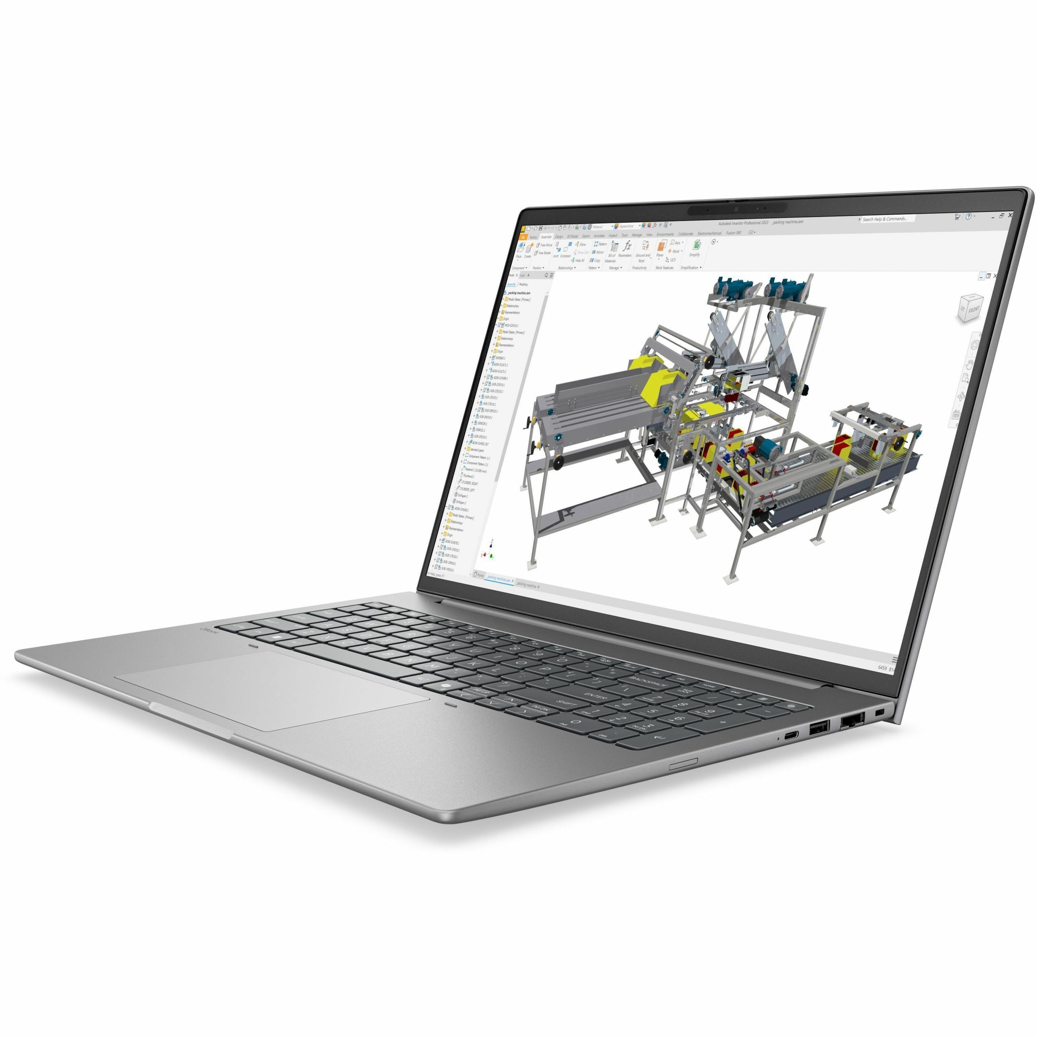 HP ZBook 8 G2a 16" Copilot+ PC Mobile Workstation - 2.2K - 120 Hz - AMD Ryzen AI 7 PRO Ryzen AI PRO 400 Series 450 - 32 GB - 512 GB SSD - English Keyboard - Meteor Silver - AMD Chip - 2560 x 1600 - Windows 11 Pro - AMD - In-plane Switching (IPS) Technology - Front Camera/Webcam - 12.50 Hours Battery Run Time - IEEE 802.11be Wireless LAN Standard - Wi-Fi 7 — alternate image10