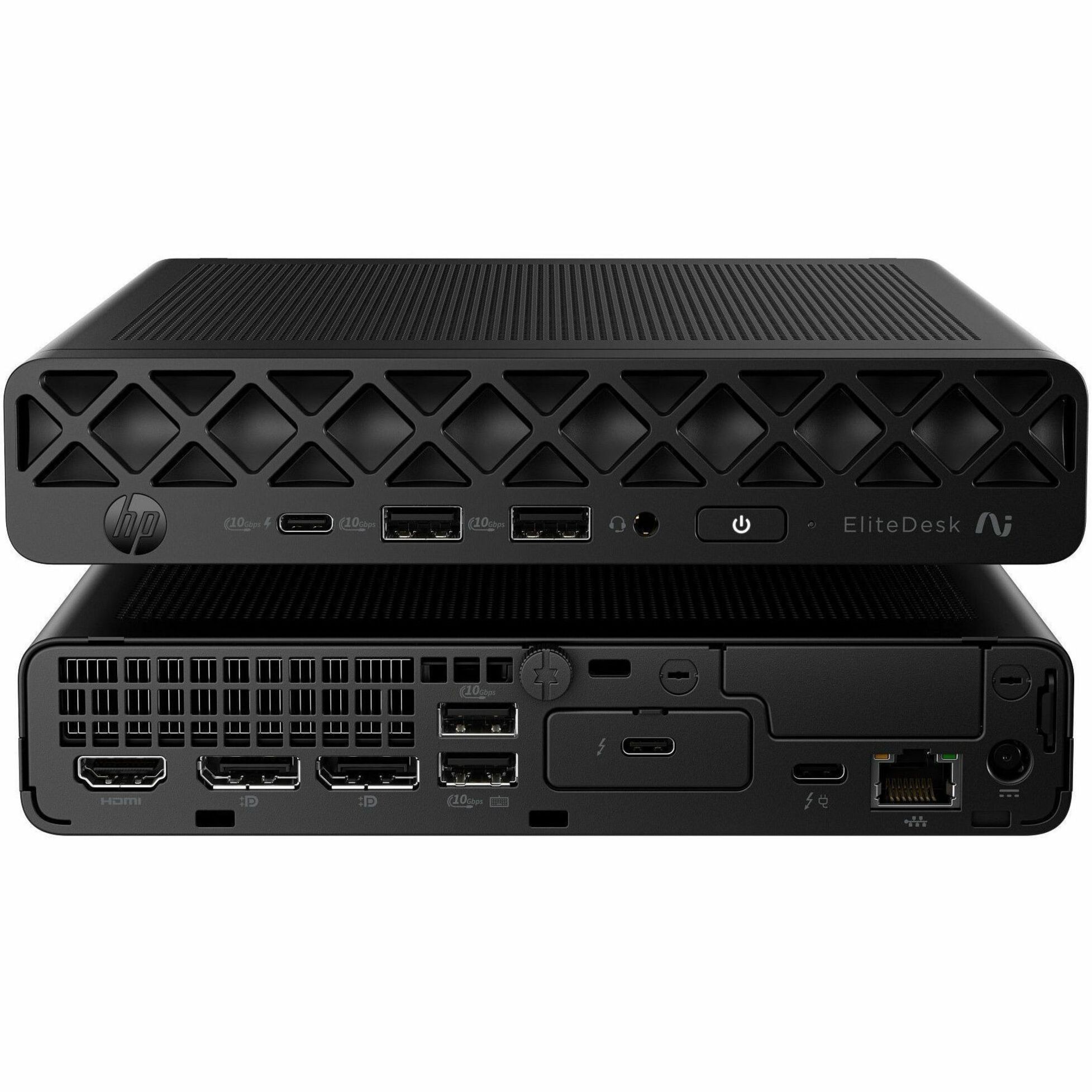 HP EliteDesk 8 G2i Desktop Computer - Intel Core Ultra 5 Series 3 335 - vPro Technology - 32 GB - 512 GB M.2 SSD - Mini PC - Jack Black - Intel Chip — alternate image11