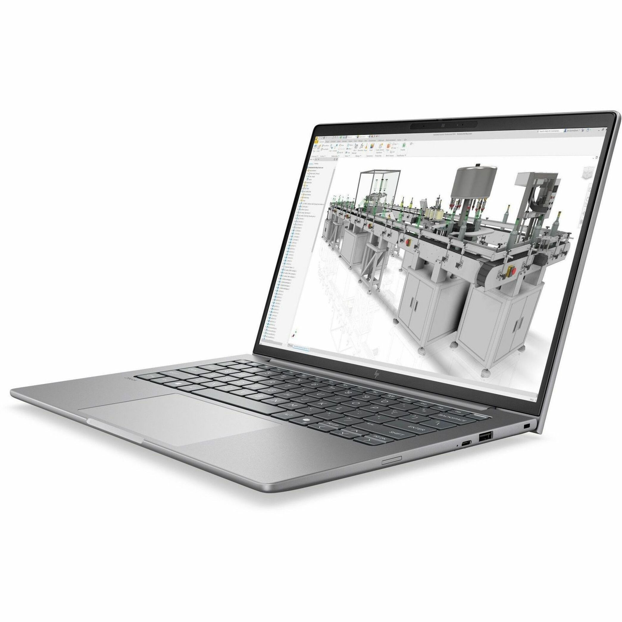 HP ZBook 8 G2i 14" Copilot+ PC Mobile Workstation - Intel Core Ultra 5 Series 3 336H - 32 GB - 512 GB SSD - Intel Chip — alternate image11