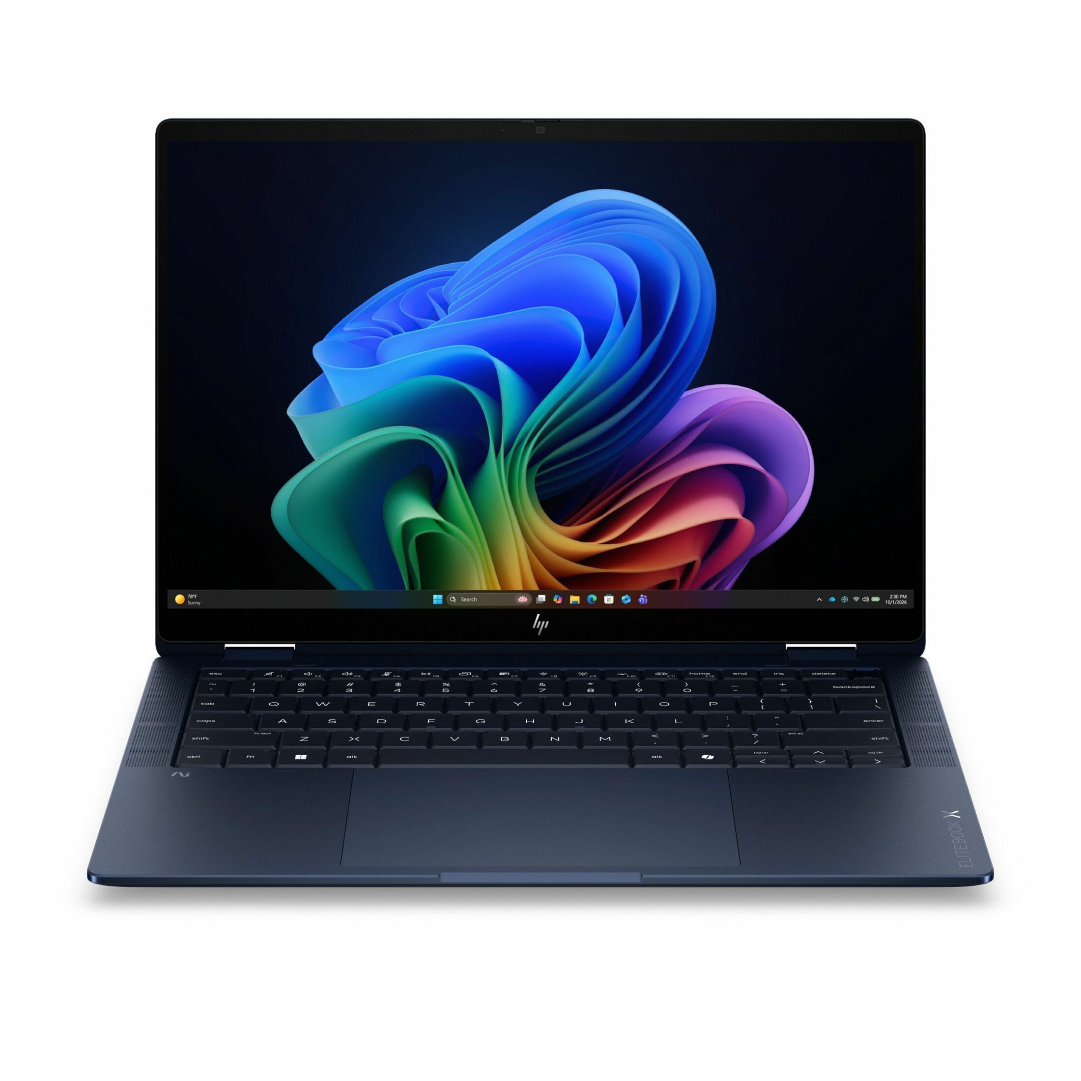 HP EliteBook X Flip G2i 14" Touchscreen Convertible 2 in 1 Notebook - 5G - Intel Core Ultra 7 Series 3 366H - 64 GB - 512 GB SSD - Intel Chip - LTE, DC-HSPA+, HSPA+, UMTS - Intel - IEEE 802.11be Wireless LAN Standard - Wi-Fi 7