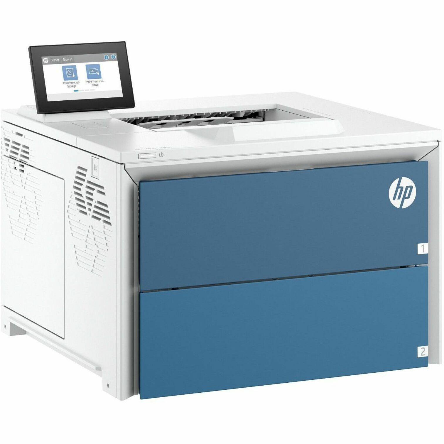 HP LaserJet Enterprise 5502dn Wired Laser Printer - Monochrome - 76 ppm Mono - 1200 x 1200 dpi Print - Automatic Duplex Print - 650 Sheets Input - Ethernet - Microsoft Universal Print, Apple AirPrint, Mopria - 150000 Pages Duty Cycle - Gigabit Ethernet - USB — rightmaximum