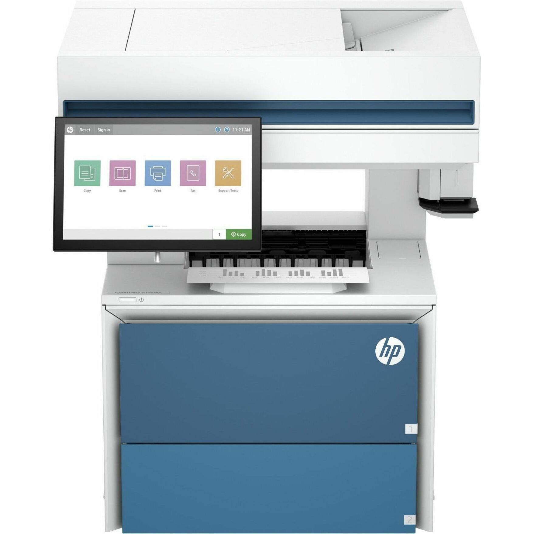 HP LaserJet Enterprise 6600zfw Wired & Wireless Laser Multifunction Printer