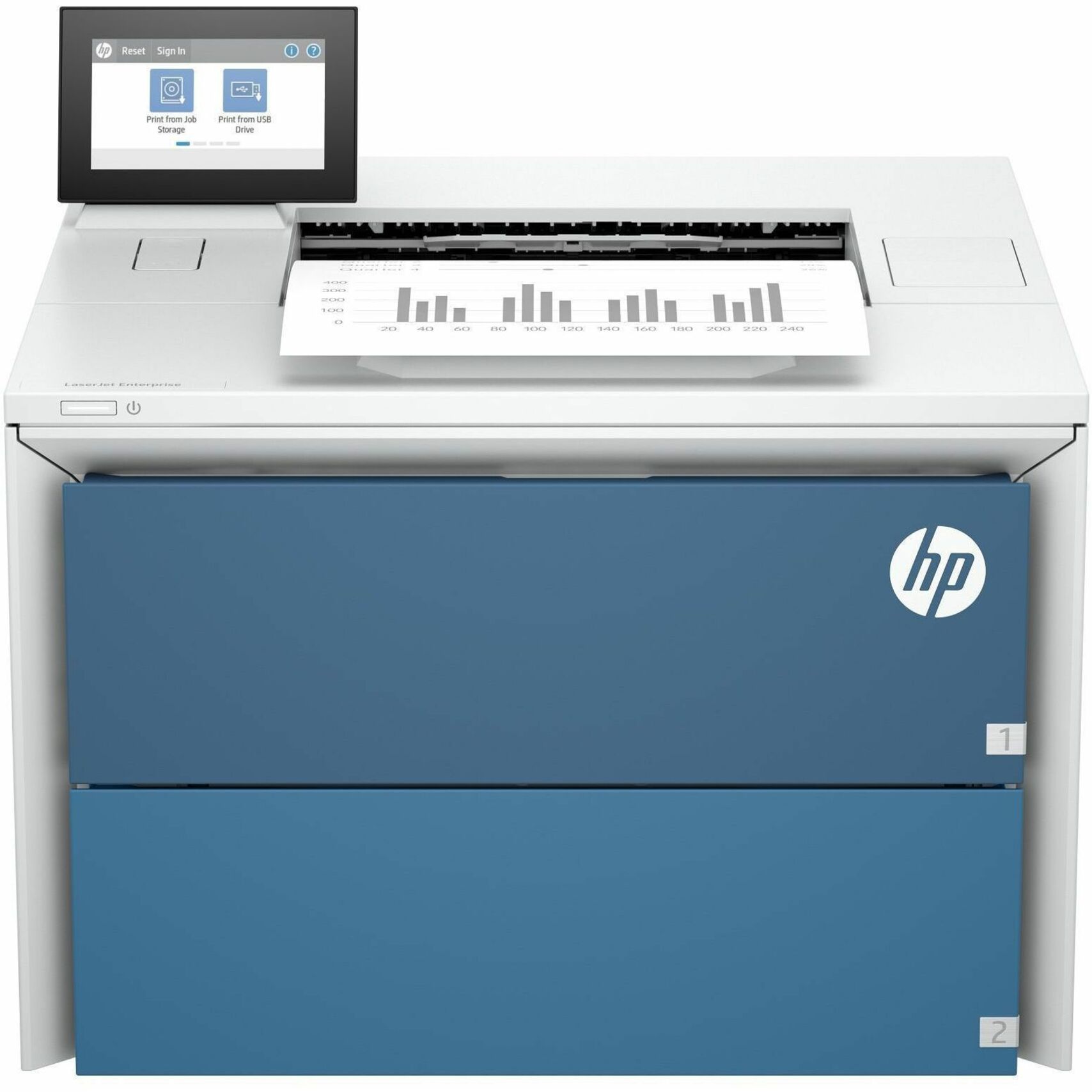 HP LaserJet Enterprise 5502dn Wired Laser Printer