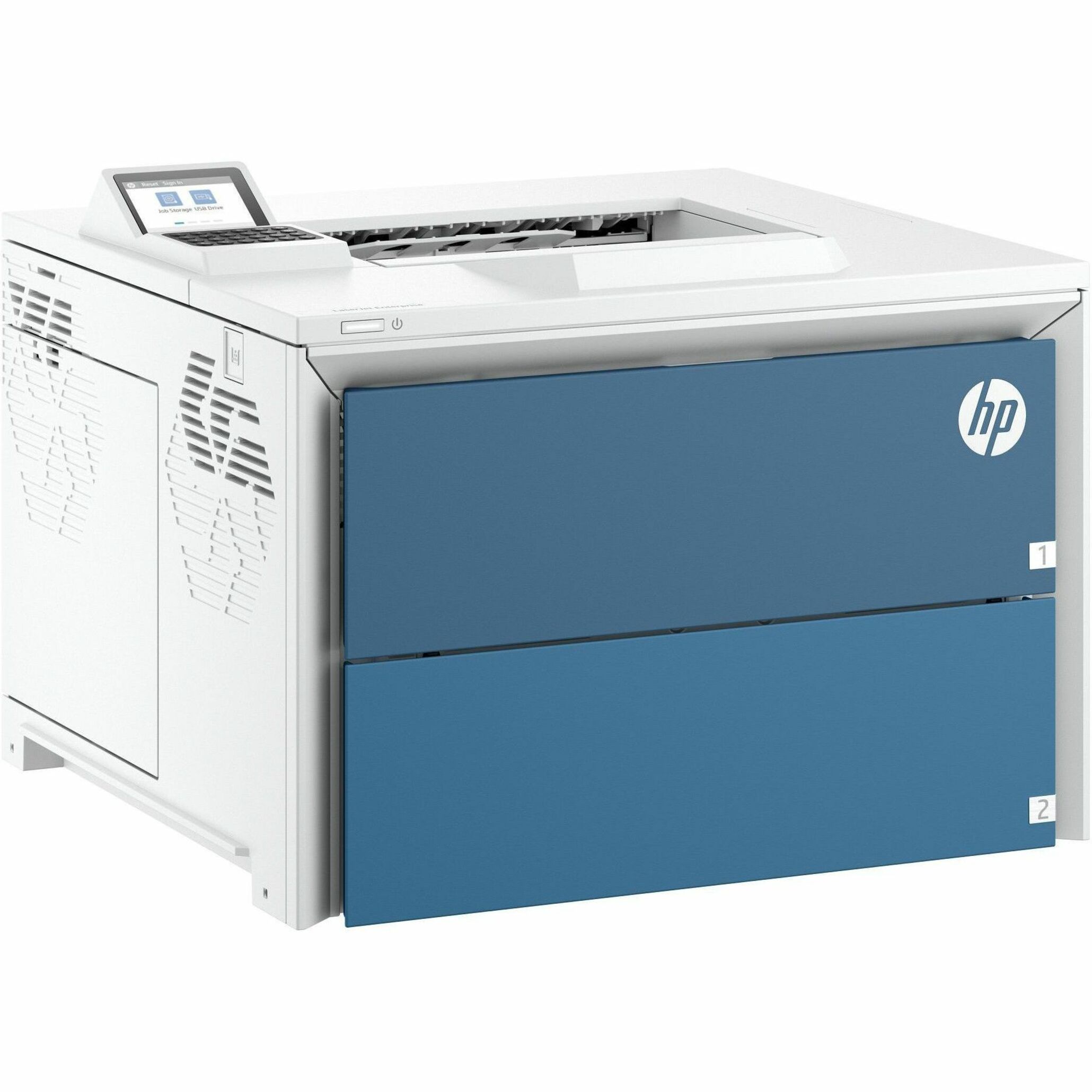 HP LaserJet Enterprise 5501dn Wired Laser Printer - Monochrome - 76 ppm Mono - 1200 x 1200 dpi Print - Automatic Duplex Print - 650 Sheets Input - Ethernet - Apple AirPrint, Mopria, Microsoft Universal Print - 150000 Pages Duty Cycle - Gigabit Ethernet - USB — rightmaximum