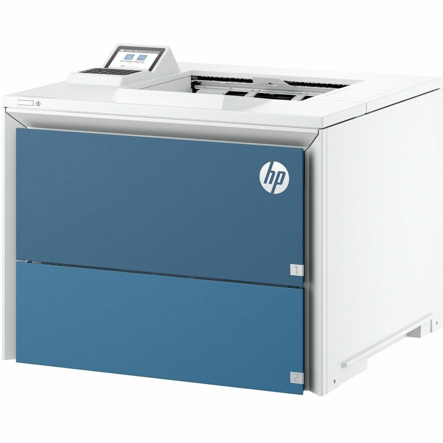 HP LaserJet Enterprise 6500n Wired Laser Printer - Monochrome - 83 ppm Mono - 1200 x 1200 dpi Print - Manual Duplex Print - 650 Sheets Input - Ethernet - Apple AirPrint, Mopria, Microsoft Universal Print - 225000 Pages Duty Cycle - Gigabit Ethernet - USB — leftmaximum