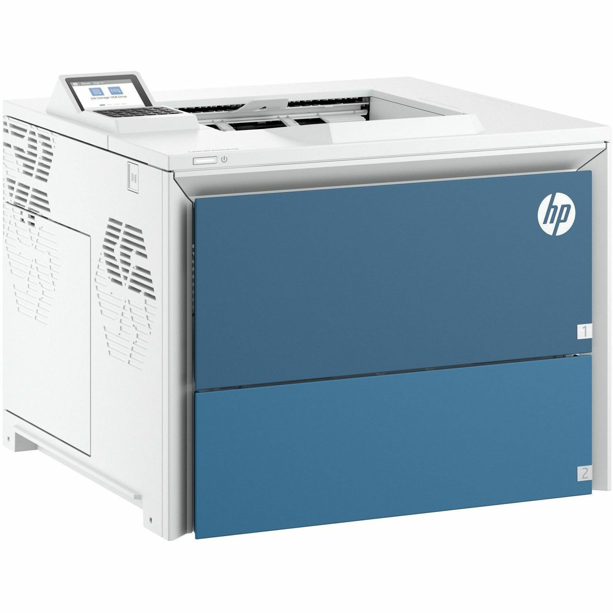 HP LaserJet Enterprise 6500dn Wired Laser Printer - Monochrome - 83 ppm Mono - 1200 x 1200 dpi Print - Automatic Duplex Print - 650 Sheets Input - Ethernet - Apple AirPrint, Mopria, Microsoft Universal Print - 225000 Pages Duty Cycle - Gigabit Ethernet - USB — rightmaximum