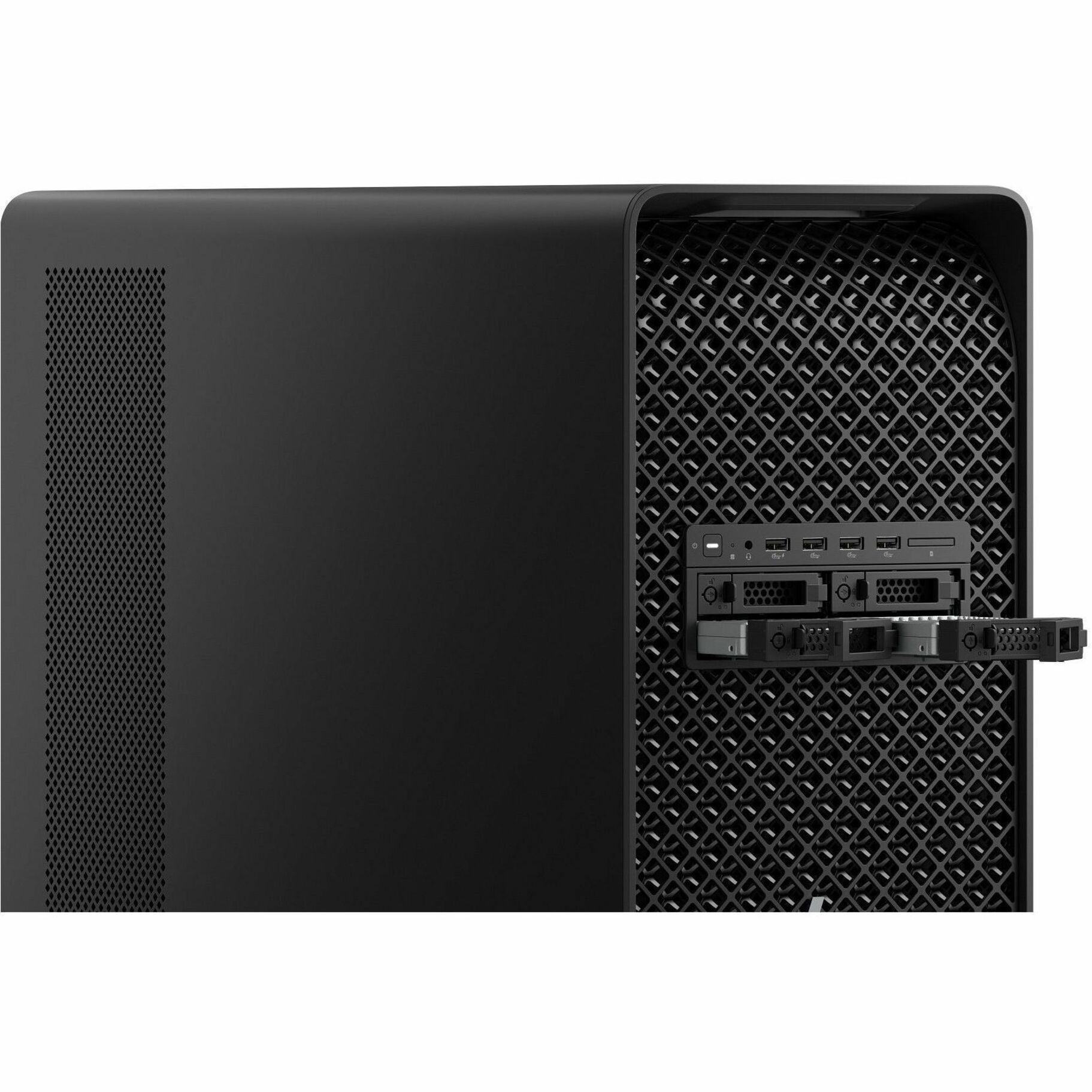 HP Z8 Fury G6i Workstation - 1 x Intel Xeon 658X - vPro Technology - 32 GB - 1 TB SSD - Tower - Black - Intel W890 Chip - Windows 11 Pro - Serial ATA/600, NVMe Controller - 0, 1, 5, 10 RAID Levels - French Keyboard - Gigabit Ethernet — alternate image1
