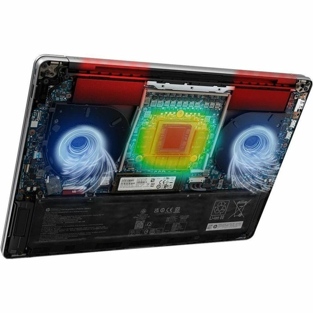 HP ZBook Ultra G1a 14" Mobile Workstation - AMD Ryzen AI Max+ PRO Ryzen AI Max PRO 300 Series 395 - 32 GB - 1 TB SSD - AMD Chip - AMD - 14.50 Hours Battery Run Time - IEEE 802.11be Wireless LAN Standard - Wi-Fi 7 — alternate image10