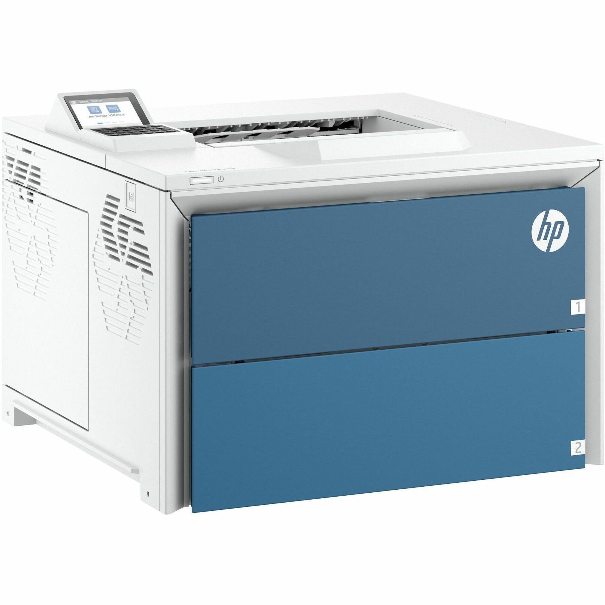 HP LaserJet Enterprise 5501dn Wired Laser Printer - Monochrome - 76 ppm Mono - 1200 x 1200 dpi Print - Automatic Duplex Print - 650 Sheets Input - Ethernet - Apple AirPrint, Mopria, Microsoft Universal Print - 150000 Pages Duty Cycle - Gigabit Ethernet - USB — rightmaximum