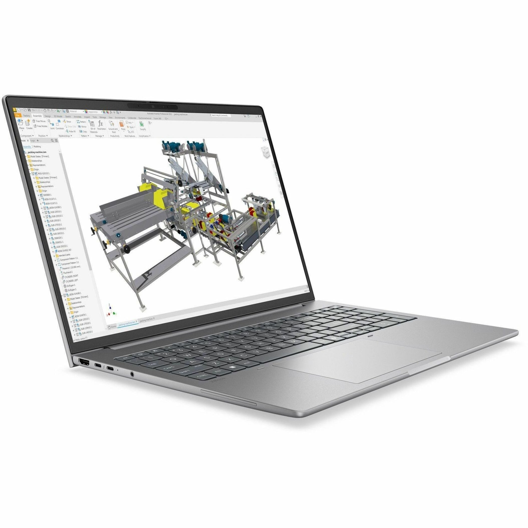 HP ZBook 8 G2a 16" Touchscreen Copilot+ PC Mobile Workstation - WUXGA - AMD Ryzen AI 9 HX PRO Ryzen AI PRO 400 Series 470 - 32 GB - 512 GB SSD - French, English Keyboard - Meteor Silver - AMD Chip - 1920 x 1200 - Windows 11 Pro - AMD - In-plane Switching (IPS) Technology - Front Camera/Webcam - IEEE 802.11be Wireless LAN Standard - Wi-Fi 7 — alternate image11