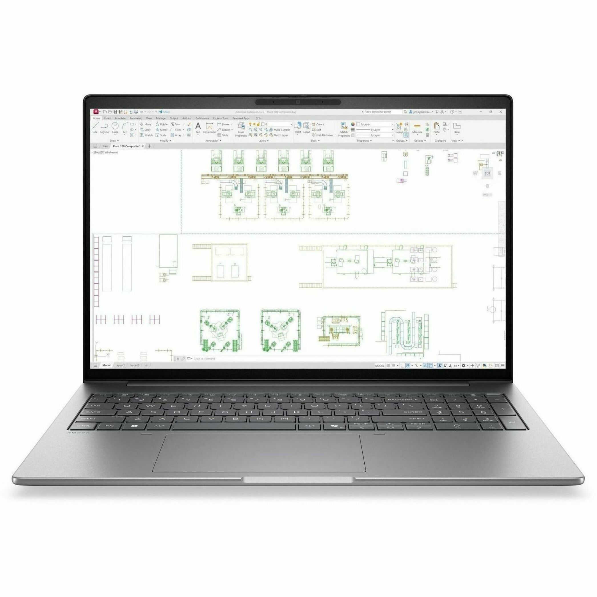 HP ZBook 8 G2i 16" Touchscreen Copilot+ PC Mobile Workstation