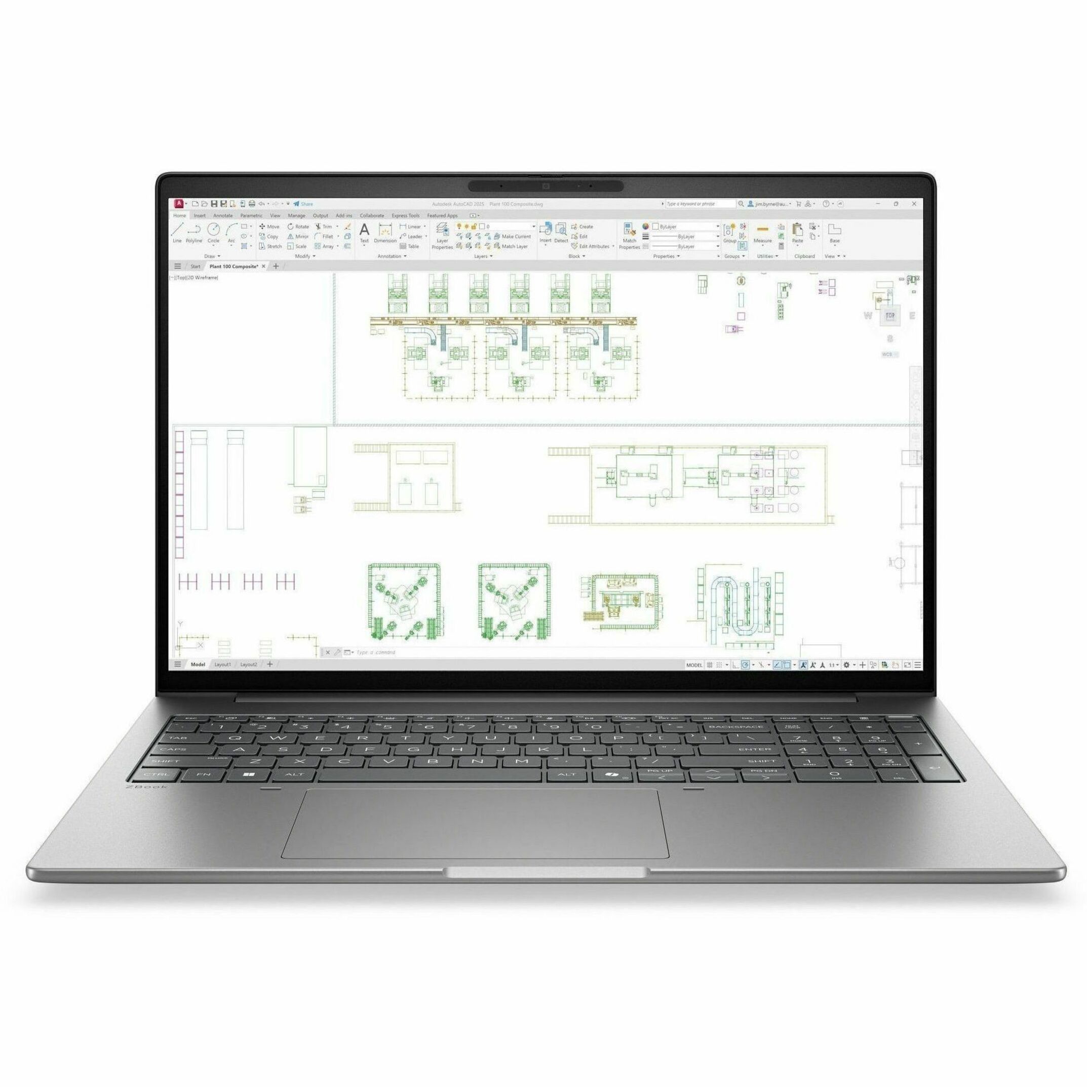 HP ZBook 8 G2i 16" Touchscreen Copilot+ PC Mobile Workstation