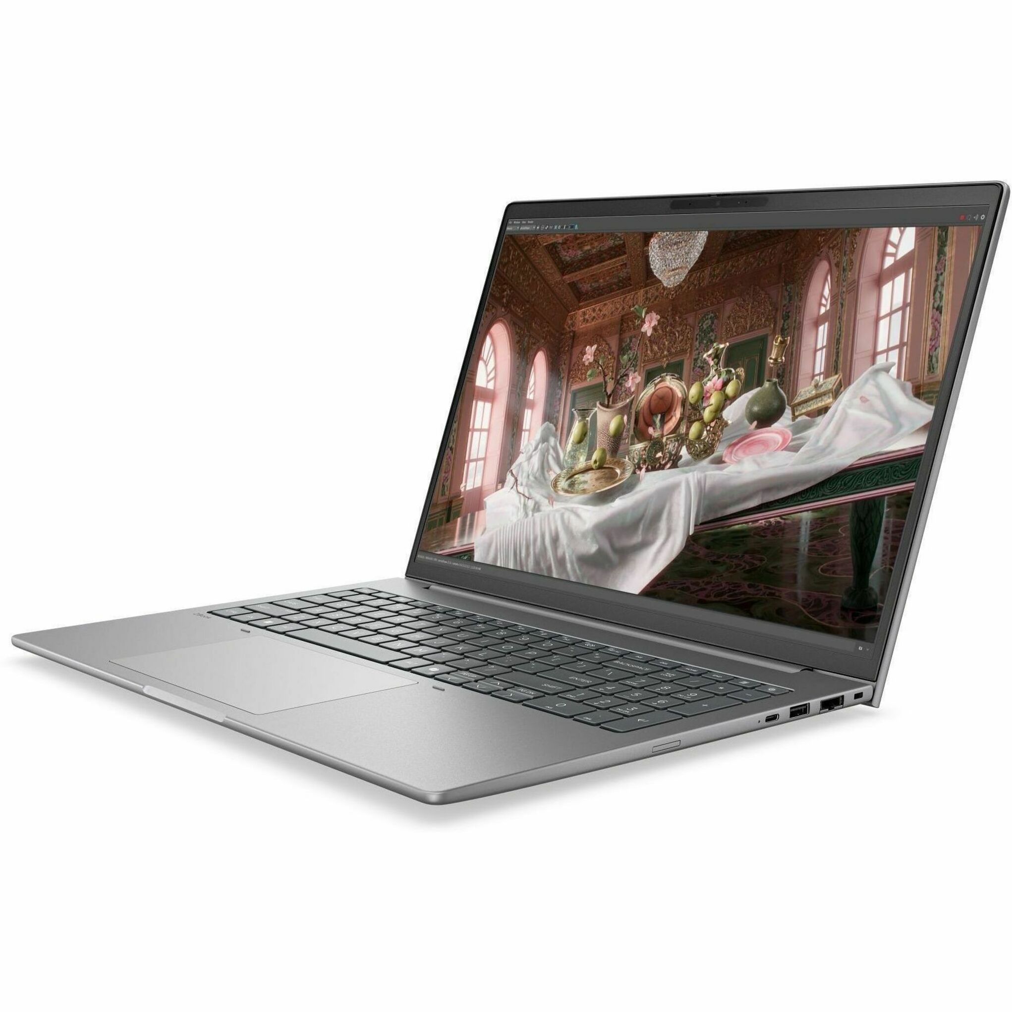 HP ZBook 8 G2a 16" Touchscreen Copilot+ PC Mobile Workstation - WUXGA - AMD Ryzen AI 9 HX PRO Ryzen AI PRO 400 Series 470 - 64 GB - 1 TB SSD - French, English Keyboard - Meteor Silver - AMD Chip - 1920 x 1200 - Windows 11 Pro - AMD - In-plane Switching (IPS) Technology - Front Camera/Webcam - IEEE 802.11be Wireless LAN Standard - Wi-Fi 7 — alternate image2