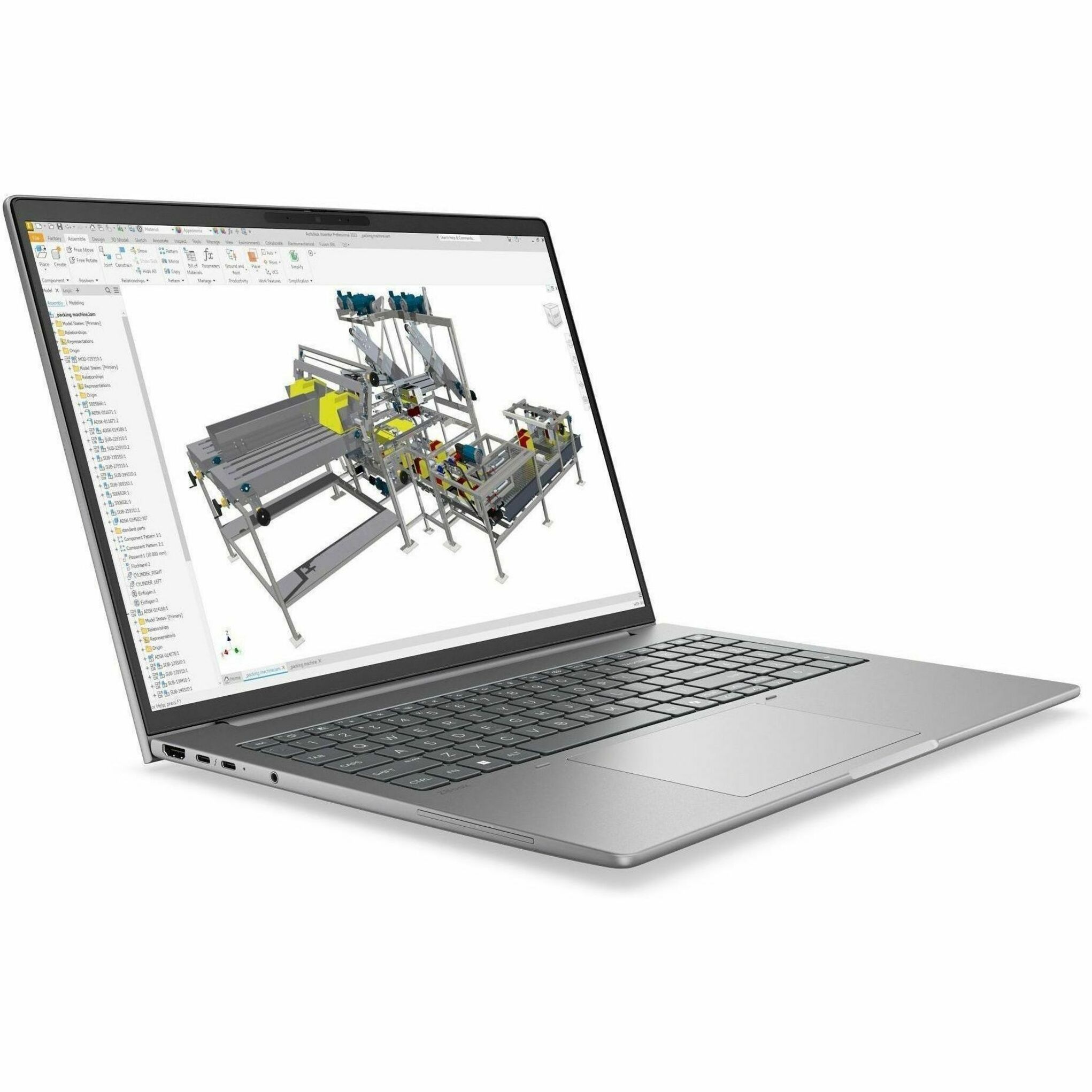 HP ZBook 8 G2a 16" Touchscreen Copilot+ PC Mobile Workstation - WUXGA - AMD Ryzen AI 7 PRO Ryzen AI PRO 400 Series 450 - 32 GB - 512 GB SSD - French, English Keyboard - Meteor Silver - AMD Chip - 1920 x 1200 - Windows 11 Pro - AMD - In-plane Switching (IPS) Technology - Front Camera/Webcam - IEEE 802.11be Wireless LAN Standard - Wi-Fi 7 — alternate image11