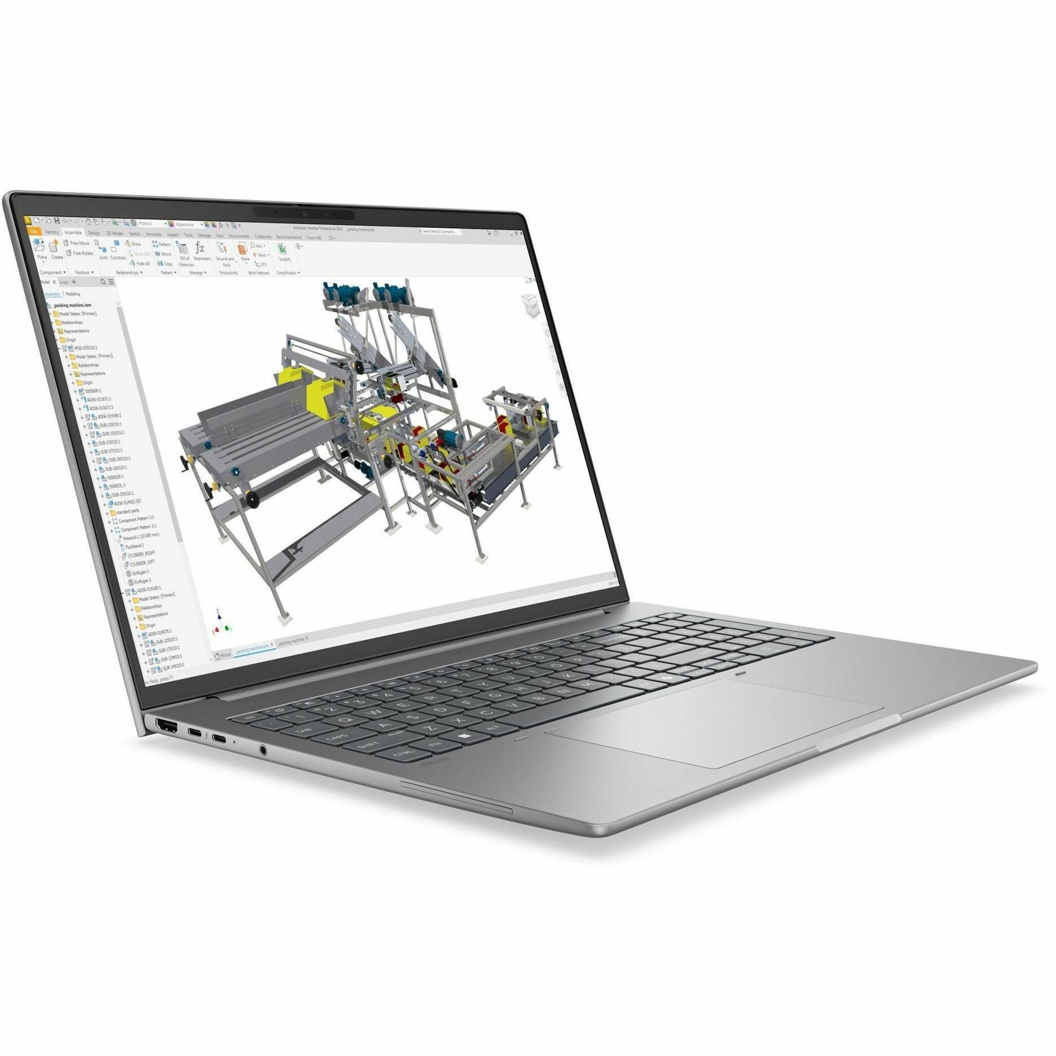 HP ZBook 8 G2a 16" Touchscreen Copilot+ PC Mobile Workstation - WUXGA - AMD Ryzen AI 7 PRO Ryzen AI PRO 400 Series 450 - 16 GB - 512 GB SSD - French, English Keyboard - Meteor Silver - AMD Chip - 1920 x 1200 - Windows 11 Pro - AMD - In-plane Switching (IPS) Technology - Front Camera/Webcam - IEEE 802.11be Wireless LAN Standard - Wi-Fi 7 — alternate image11