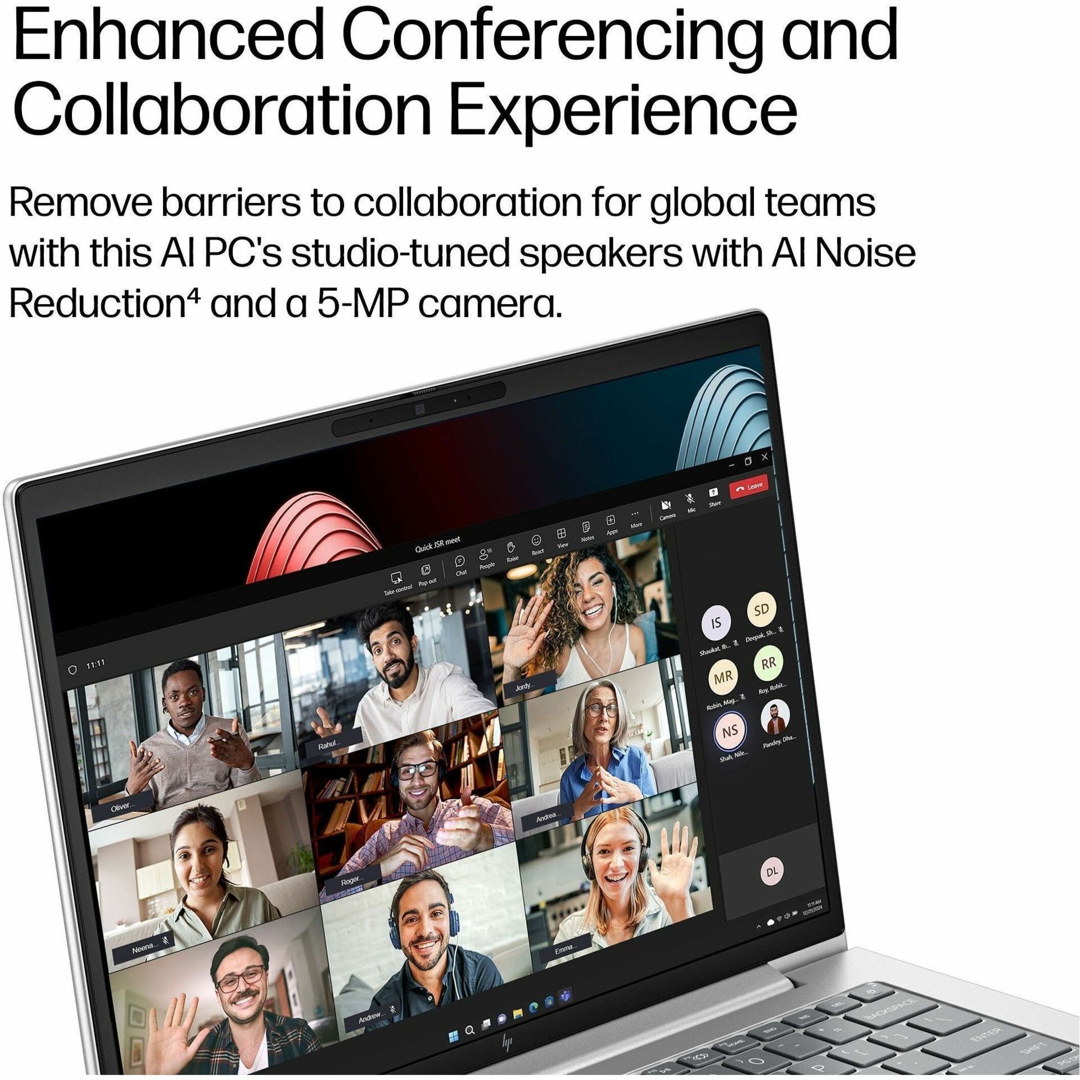 HP EliteBook 6 G2ah 14" Notebook - AMD Ryzen 5 PRO Series 2 215 - 16 GB - 256 GB SSD - AMD Chip — alternate image4