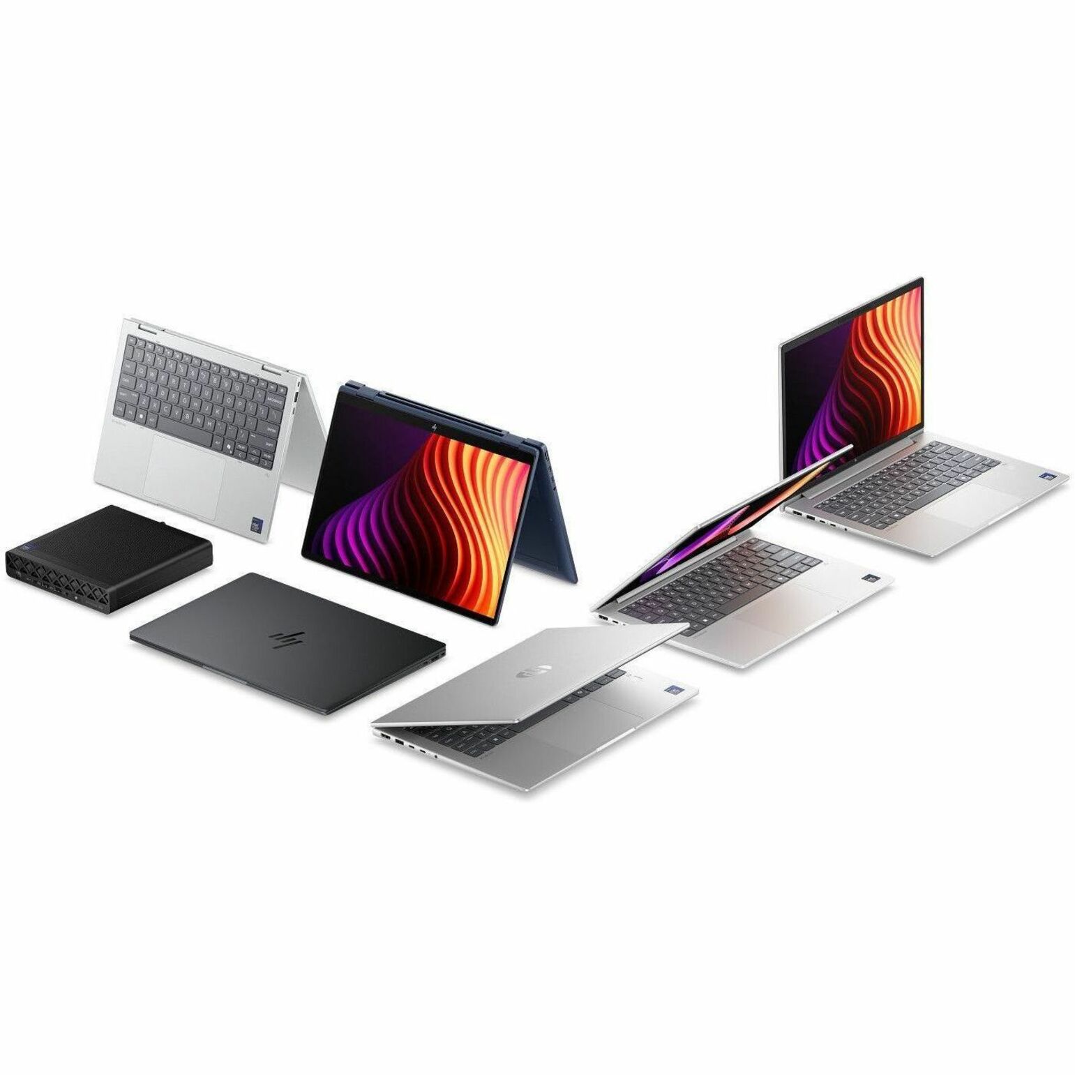 HP EliteBook X Flip G2i 14" Touchscreen Convertible 2 in 1 Notebook - 5G - Intel Core Ultra 7 Series 3 366H - 32 GB - 512 GB SSD - Intel Chip - LTE, HSPA+, DC-HSPA+, UMTS - Intel - IEEE 802.11be Wireless LAN Standard - Wi-Fi 7 — alternate image2