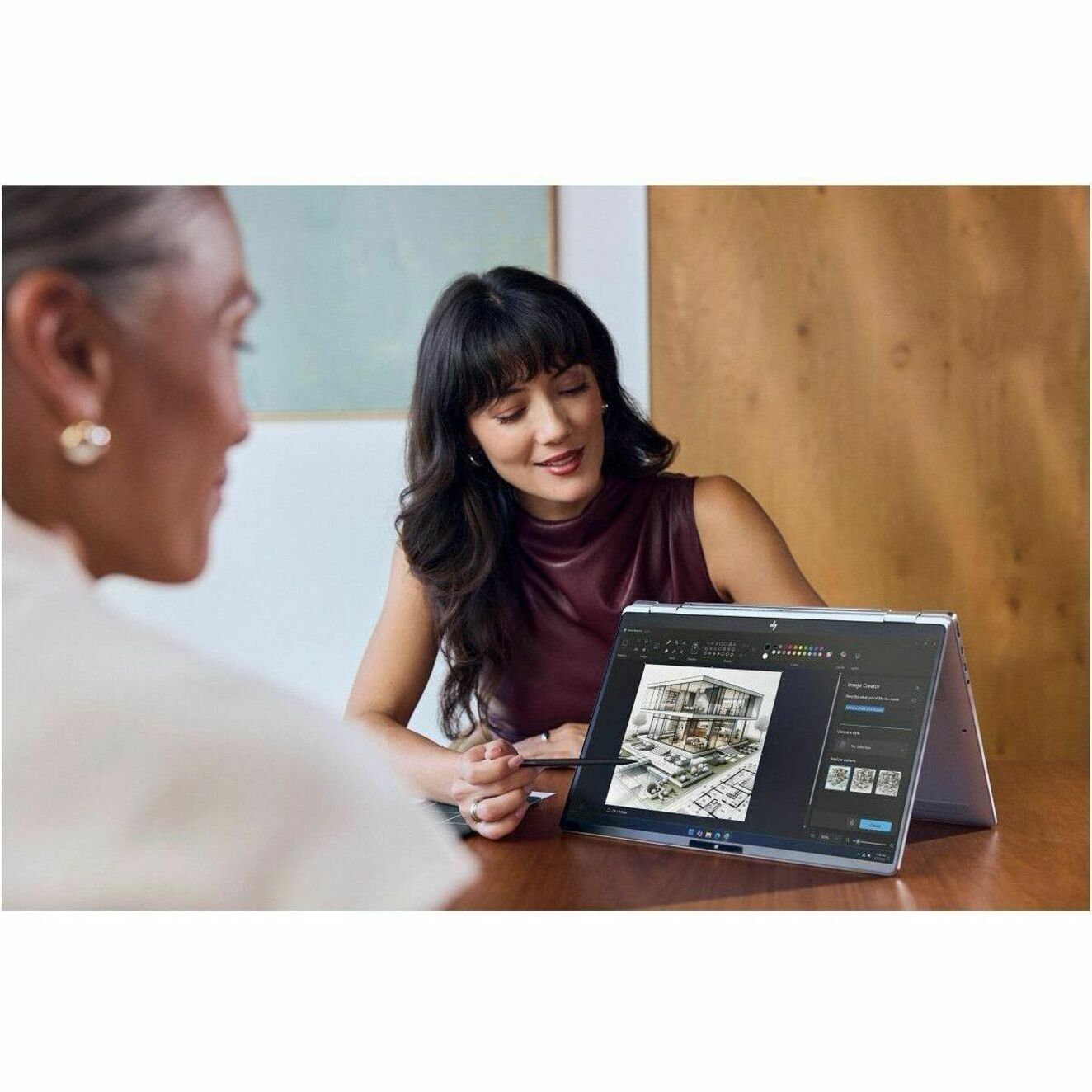 HP EliteBook X Flip G2i 14" Touchscreen Convertible 2 in 1 Notebook - 5G - Intel Core Ultra 7 Series 3 366H - 32 GB - 512 GB SSD - Intel Chip - LTE, HSPA+, DC-HSPA+, UMTS - Intel - IEEE 802.11be Wireless LAN Standard - Wi-Fi 7 — life style