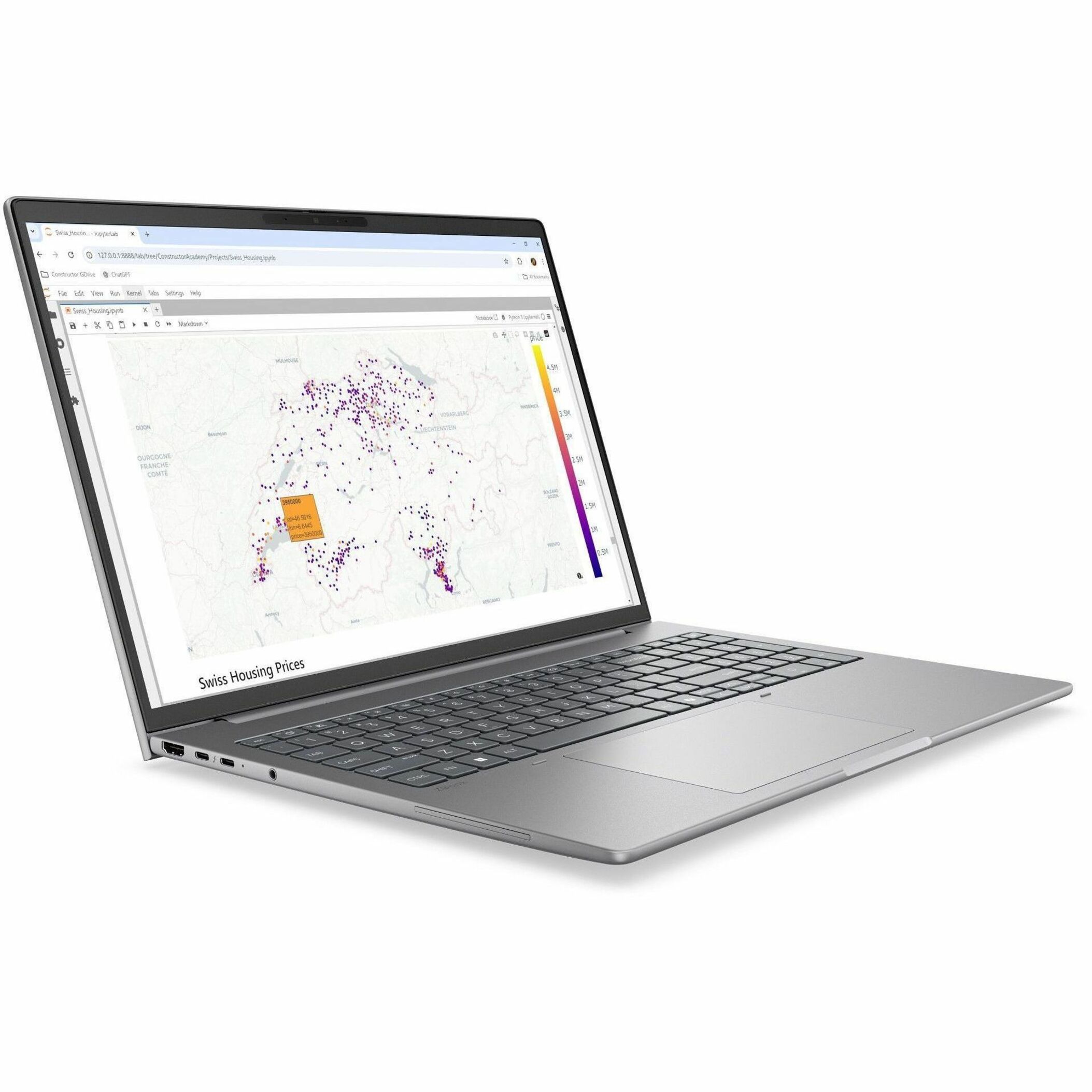HP ZBook 8 G2i 16" Copilot+ PC Mobile Workstation - Intel Core Ultra 7 Series 3 365 - 32 GB - 512 GB SSD - Intel Chip - In-plane Switching (IPS) Technology — alternate image11