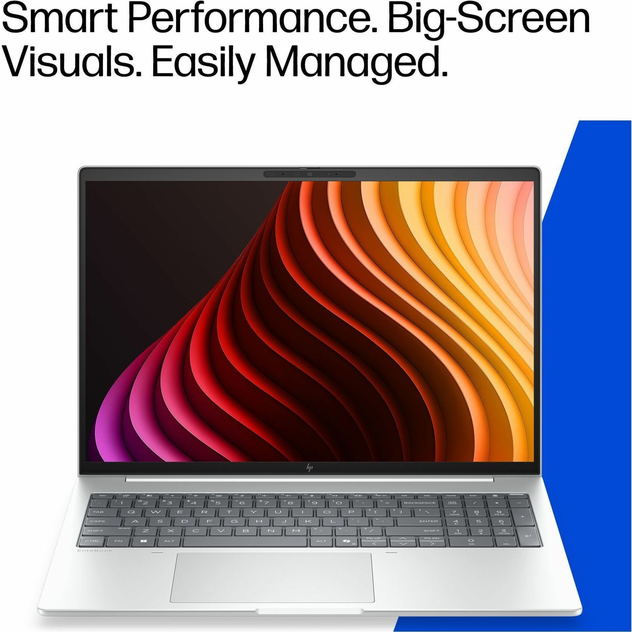 HP EliteBook 8 G2i 16" Copilot+ PC Notebook - Intel Core Ultra 7 Series 3 355 - 32 GB - 1 GB SSD - Intel Chip - Intel — alternate image1