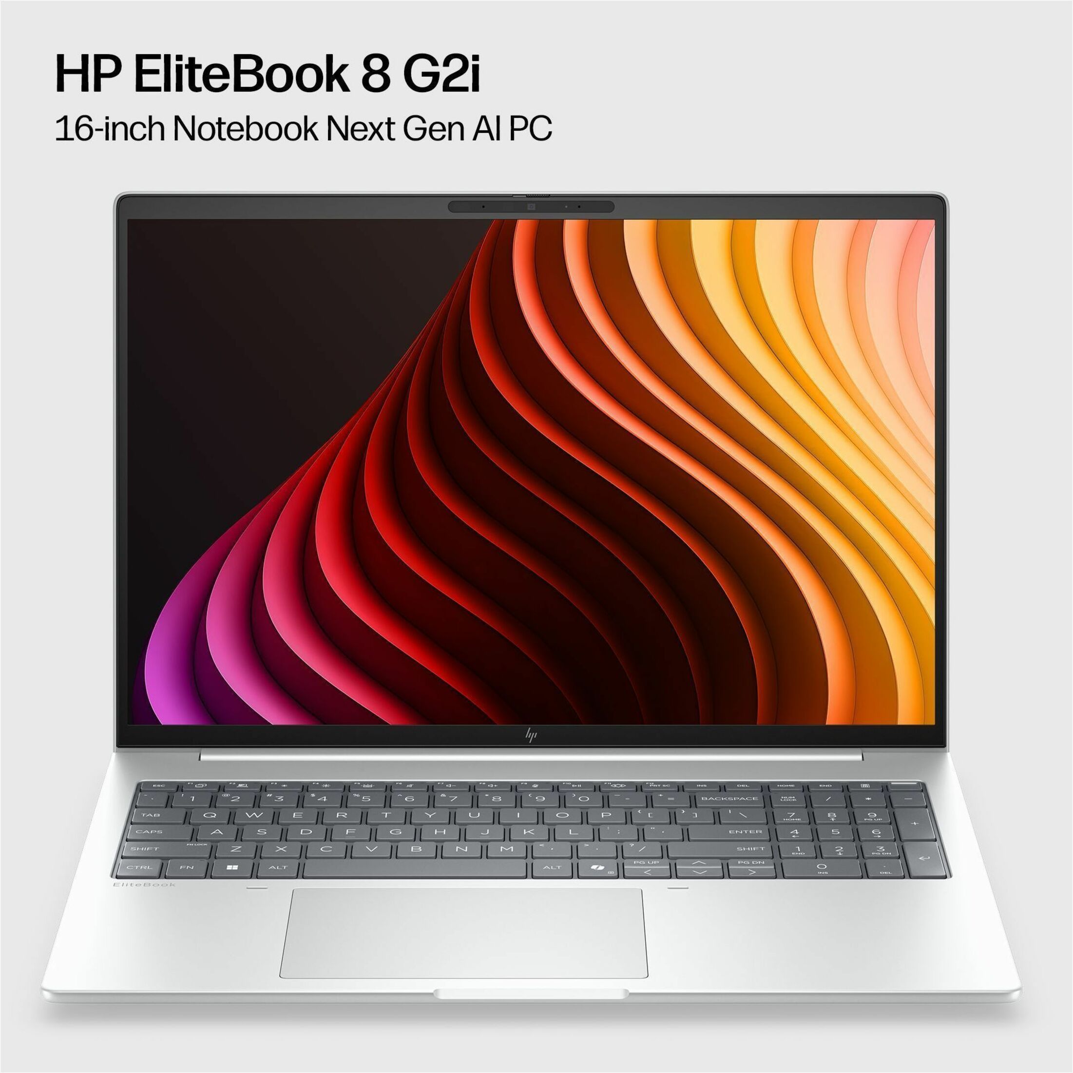 HP EliteBook 8 G2i 16" Copilot+ PC Notebook - Intel Core Ultra 7 Series 3 355 - 32 GB - 1 GB SSD - Intel Chip - Intel — alternate image6