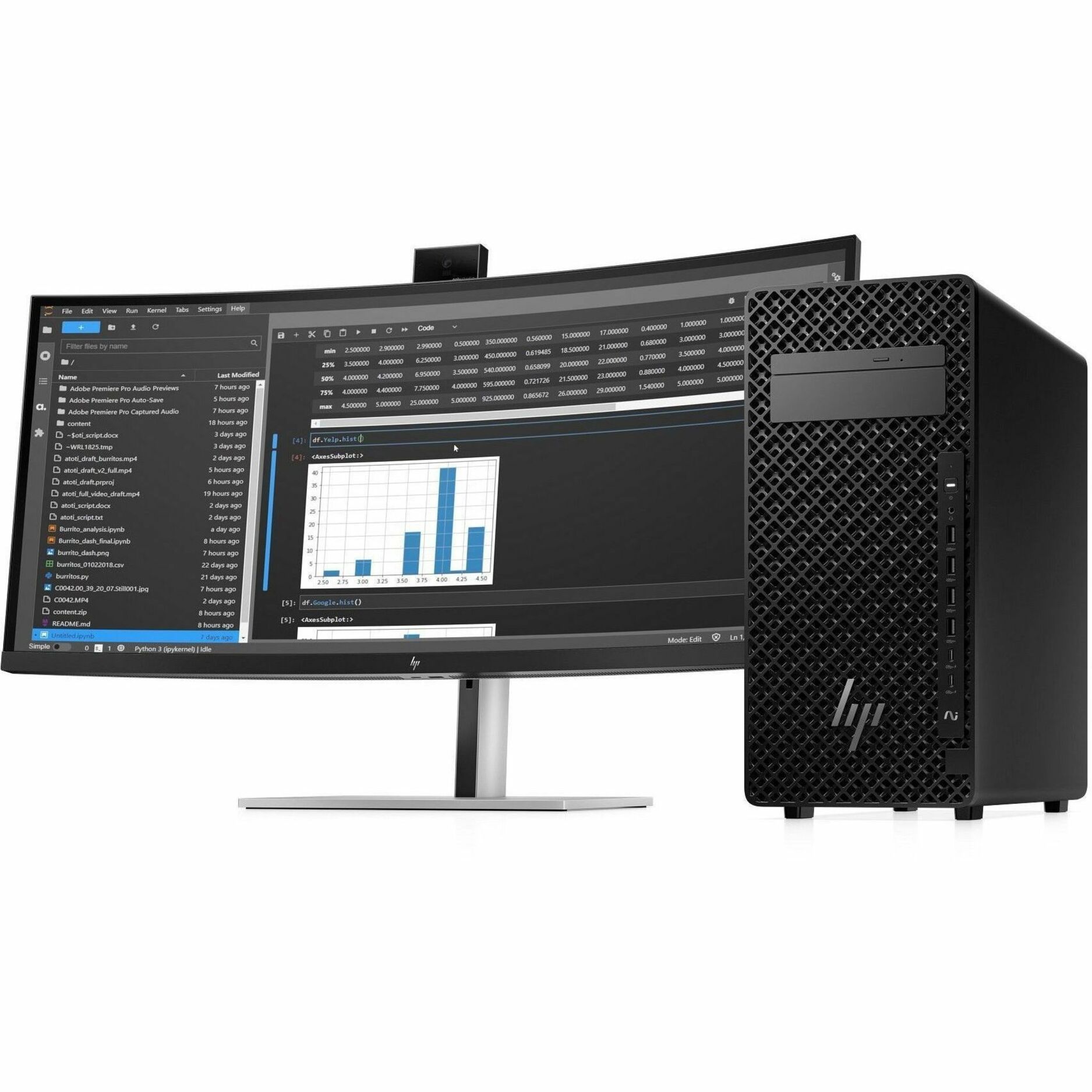 HP Z2 G1i Workstation - 1 x Intel Core Ultra 5 245K - 16 GB - 256 GB SSD - Tower - Intel W880 Chip - NVMe, Serial ATA Controller - 0, 1, 5, 10 RAID Levels - Gigabit Ethernet — alternate image1