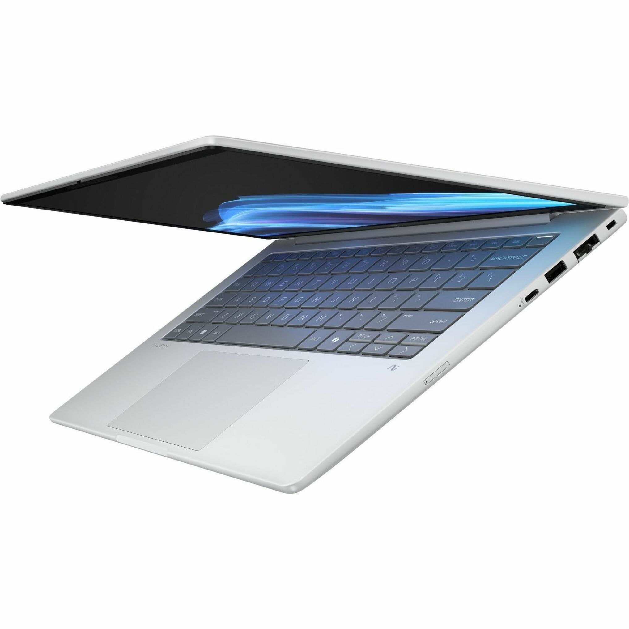 HP EliteBook 8 G1i 14" Touchscreen Notebook - WUXGA - 60 Hz - Intel Core Ultra 7 258V - 32 GB - 1 TB SSD - Glacier Silver - Intel Chip - 1920 x 1200 - Windows 11 Pro - Intel - In-plane Switching (IPS) Technology - Front Camera/Webcam - 20.75 Hours Battery Run Time - IEEE 802.11be Wireless LAN Standard - Wi-Fi 7 — alternate image1